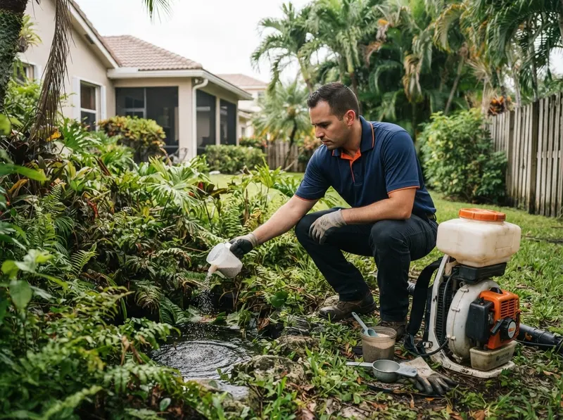 Mosquito Reduction & Larvicide Defense in Miami Lakes, FL